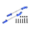 Aluminum 7075-T6 + Stainless Steel Adjustable Front Steering Tie Rod For Arrma 1:8 KRATON 6S EXB V2 V6 / NOTORIOUS V5 V6 / OUTCAST / TALION / 1:7 BIG ROCK 6S Upgrades - Blue