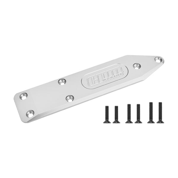 Aluminum 7075-T6 ALLOY FRONT AND REAR CHASSIS BRACE For Arrma 1:8 NOTORIOUS 6S V6 / OUTCAST 6S STUNT TRUCK Upgrades - Silver