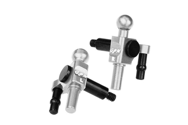 4140 Carbon Steel & 7075 Alloy Front Knuckle Arms For KYOSHO RC Cars Mini-Z Racer MR-04 Upgrade Parts - Silver