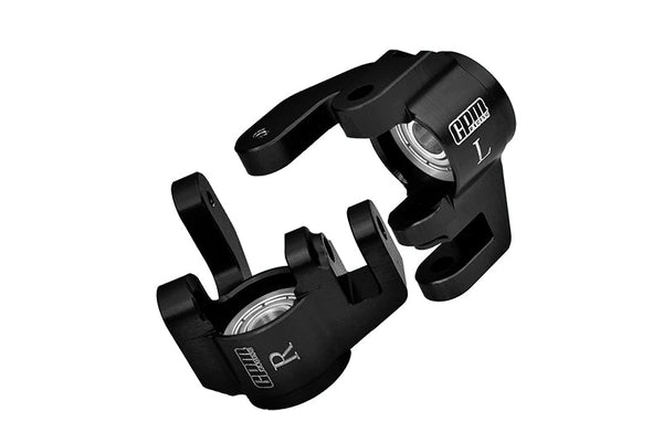 Aluminum 7075 Alloy Front Spindles (Larger Inner Bearings) For Tekno 1/10 MT410 2.0 4X4 Pro Monster Truck-TKR9501 / SCT410 2.0 4X4 Short Course Truck Kit-TKR9500 Upgrades - Silver