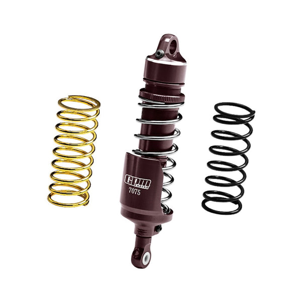 Aluminum 7075 Alloy Rear Shock Absorbers For LOSI 1:4 Promoto-MX Motorcycle Dirt Bike RTR FXR LOS06000 LOS06002 / Promoto-SM FXR Supermoto Motorcycle RTR LOS2272 LOS2310 Upgrades - Titanium