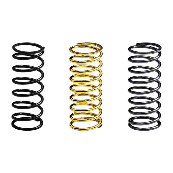 Aluminum 7075 Alloy Linear Rate Rear Shock Spring Set For LOSI 1:4 Promoto-MX Motorcycle Dirt Bike RTR FXR LOS06000 LOS06002 / Promoto-SM FXR Supermoto Motorcycle RTR LOS2272 LOS2310 Upgrades