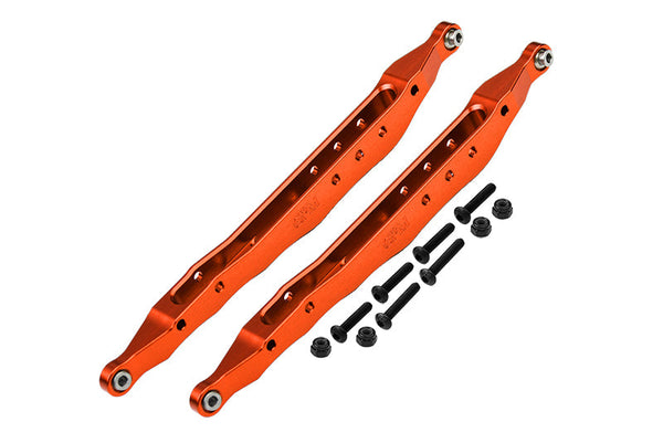 Aluminum 7075 Alloy Rear Lower Trailing Arms For Axial 1/10 RBX10 Ryft 4WD Rock Bouncer AXI03005 AXI03005 Upgrades - Orange