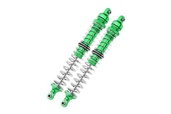 Axial 1/10 RBX10 Ryft 4WD Rock Bouncer AXI03005 Aluminum Rear Spring Dampers (145mm) - 2Pc Set Green