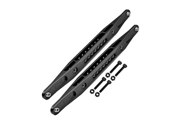 Aluminum 7075 Alloy Rear Lower Trailing Arms For Losi 1/6 4WD Super Baja REY 2.0 LOS05021 Upgrades - Black