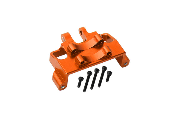 Axial 1:24 SCX24 Deadbolt AXI90081 Aluminum Servo Mount - 6Pc Set Orange