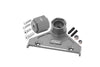 Aluminium Alloy Rear Spare Wheel Positioning Bracket For Axial 1/6 SCX6 Jeep JLU Wrangler AXI05000 - 10Pc Set Gray Silver