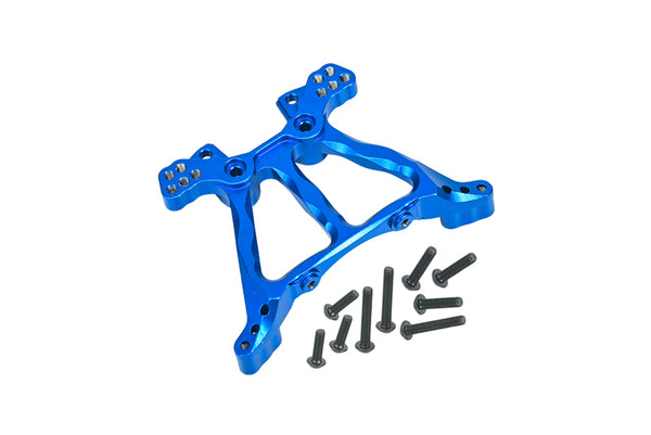 Traxxas Slash 4X4 / Stampede 4X4 VXL / Deegan 38 Fiesta ST Rally Aluminum Rear Shock Tower - 1Pc Blue