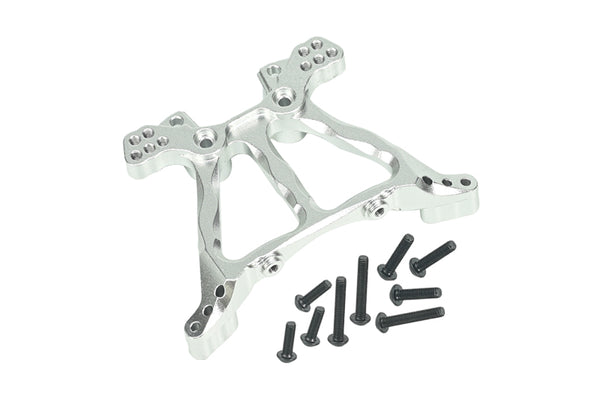 Traxxas Slash 4X4 / Stampede 4X4 VXL / Deegan 38 Fiesta ST Rally Aluminum Rear Shock Tower - 1Pc Silver