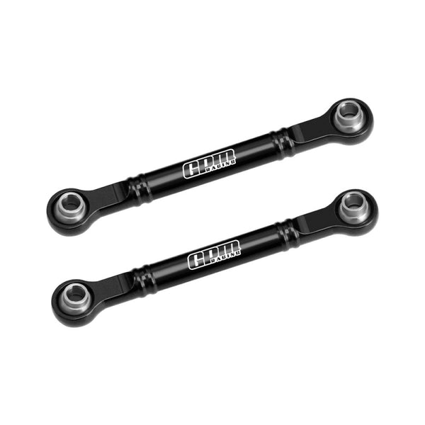 Aluminum 7075-T6 Alloy Front Steering Toe Links 51mm For Traxxas 1/16 Mini Slash 4X4 Short Course Truck-108164-1 Upgrades - Black