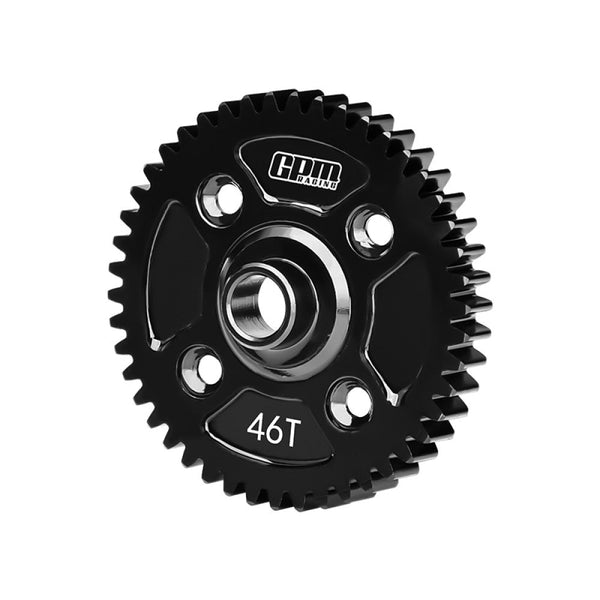 Carbon Steel Spur Gear 46T/M1.0 For Traxxas 1:8 Sledge Monster Truck-95076-4 Upgrades