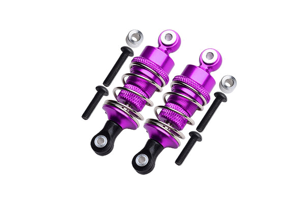HPI Sport 3 Flux Aluminum Front/Rear Adjustable Shocks (50mm) - 1Pr Set Purple