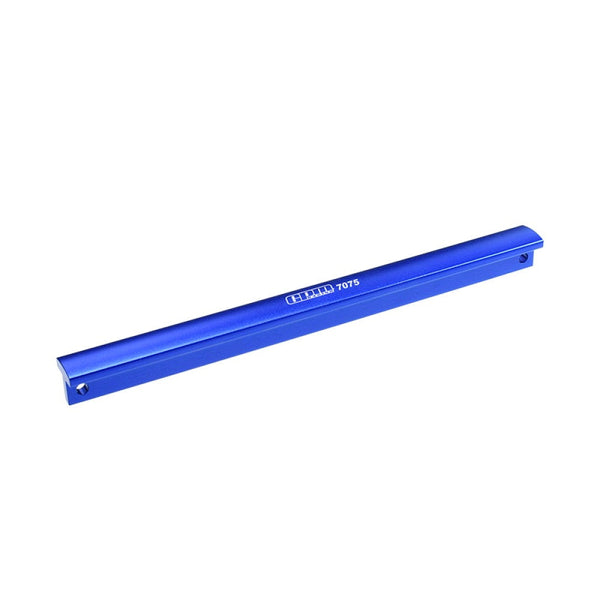 Aluminum 7075 Alloy Center Chassis T-Bar Stiffener For Traxxas 1:8 JATO 4X4 VXL BRUSHLESS-90386-4 / JATO 4X4 BRUSHLESS-90154-4 RC Buggy Upgrades - Blue