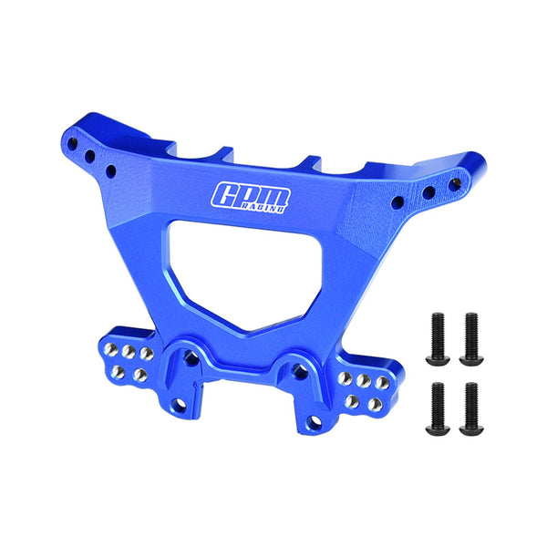 Aluminum 7075-T6 Alloy Rear Shock Tower For Traxxas 1/8 Jato 4X4 VXL BL-2S Racing Buggy Upgrades - Blue