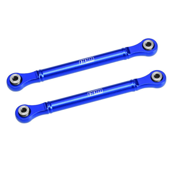 Aluminum 7075 Alloy Front Camber Links 90mm For Traxxas 1:8 JATO 4X4 VXL BRUSHLESS-90386-4 / JATO 4X4 BRUSHLESS-90154-4 RC Buggy Upgrades - Blue
