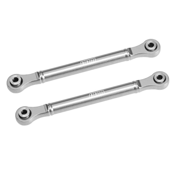 Aluminum 7075 Alloy Front Camber Links 90mm For Traxxas 1:8 JATO 4X4 VXL BRUSHLESS-90386-4 / JATO 4X4 BRUSHLESS-90154-4 RC Buggy Upgrades - Silver
