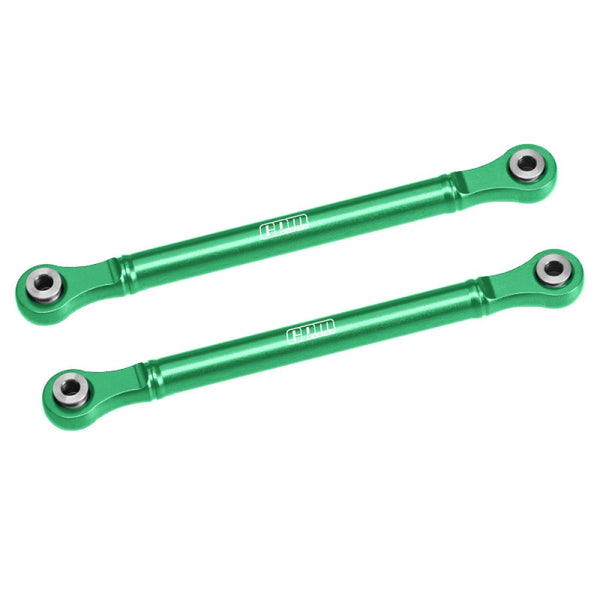 Aluminum 7075 Alloy Front Steering Toe Links 98mm For Traxxas 1:8 JATO 4X4 VXL BRUSHLESS-90386-4 / JATO 4X4 BRUSHLESS-90154-4 RC Buggy Upgrades - Green