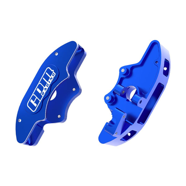 Aluminum 7075-T6 Alloy Front Brake Calipers (Left & Right) For Traxxas 1/6 Funco Pro Scale 2WD Sand Car 8S-109076-4 Upgrades - Blue