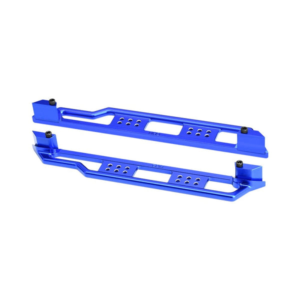 Aluminum 7075 Alloy Chassis Nerf Bars FOR TRAXXAS 1:6 Funco Pro Scale Sand Car 8S / 1:5 XRT 8S / X Maxx Monster Truck Upgrades - Blue