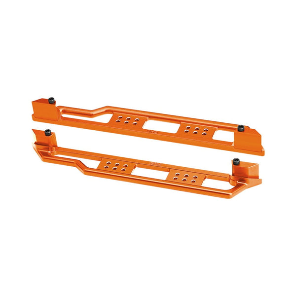 Aluminum 7075 Alloy Chassis Nerf Bars FOR TRAXXAS 1:6 Funco Pro Scale Sand Car 8S / 1:5 XRT 8S / X Maxx Monster Truck Upgrades - Orange