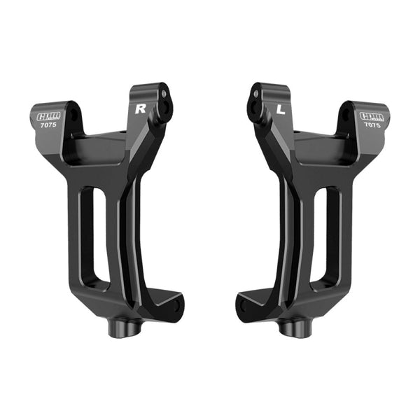 Aluminum Alloy Front Caster Blocks For Traxxas 1/6 Funco Pro Scale 2WD Sand Car 8S-109076-4 Upgrades - Black