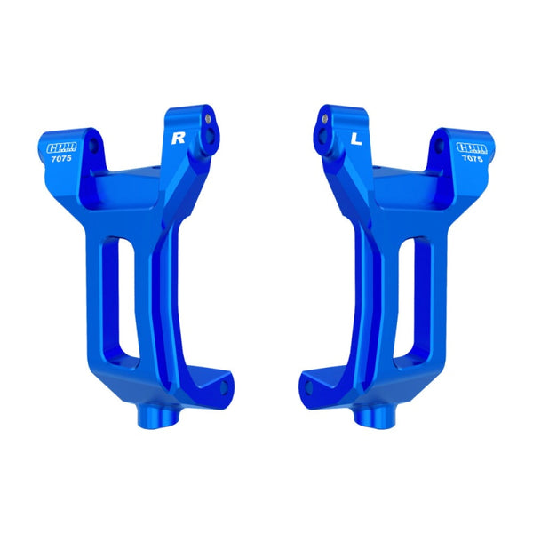 Aluminum Alloy Front Caster Blocks For Traxxas 1/6 Funco Pro Scale 2WD Sand Car 8S-109076-4 Upgrades - Blue