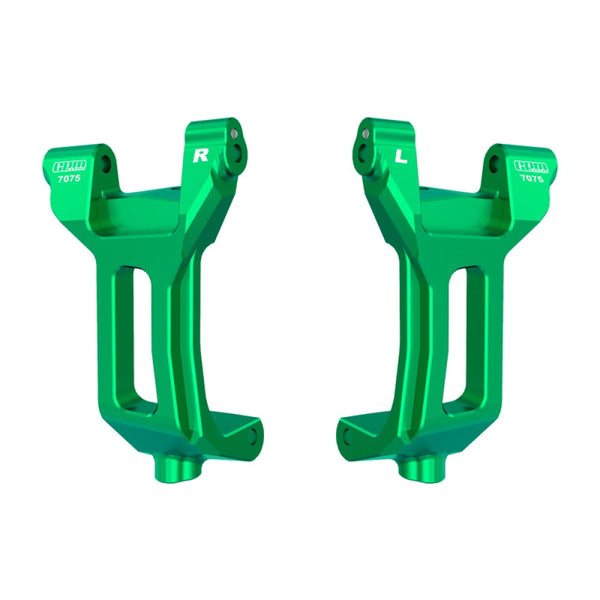 Aluminum Alloy Front Caster Blocks For Traxxas 1/6 Funco Pro Scale 2WD Sand Car 8S-109076-4 Upgrades - Green