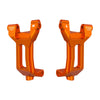 Aluminum Alloy Front Caster Blocks For Traxxas 1/6 Funco Pro Scale 2WD Sand Car 8S-109076-4 Upgrades - Orange