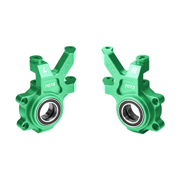 Aluminum 7075 Alloy Front Oversized Steering Blocks For Traxxas 1/6 Funco Pro Scale 2WD Sand Car 8S-109076-4 Upgrades - Green