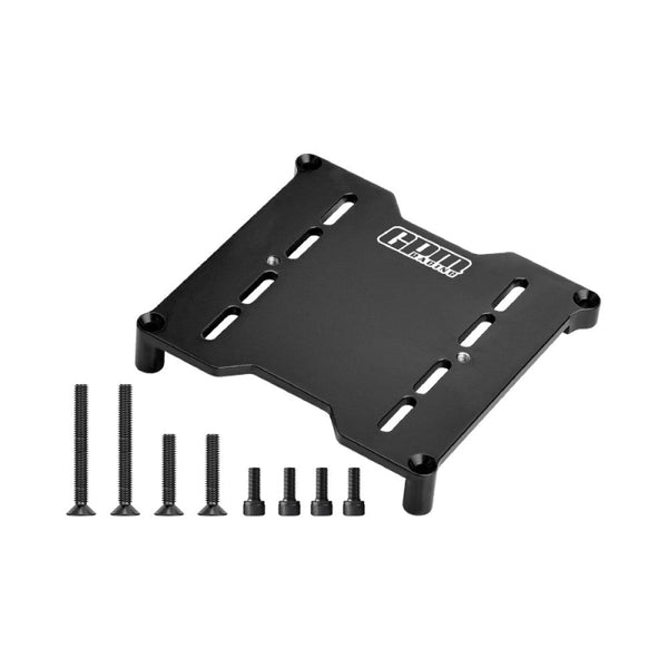 Aluminum 7075 Alloy ESC Mount Plate For Traxxas 1:6 Funco Pro Scale 2WD Sand Car 8S-109076-4 / XRT 8S / XRT Ultimate 8S Upgrades - Black
