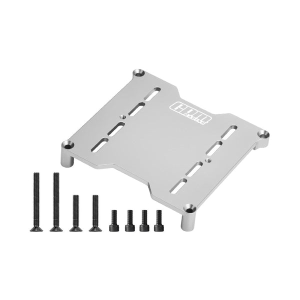 Aluminum 7075 Alloy ESC Mount Plate For Traxxas 1:6 Funco Pro Scale 2WD Sand Car 8S-109076-4 / XRT 8S / XRT Ultimate 8S Upgrades - Silver