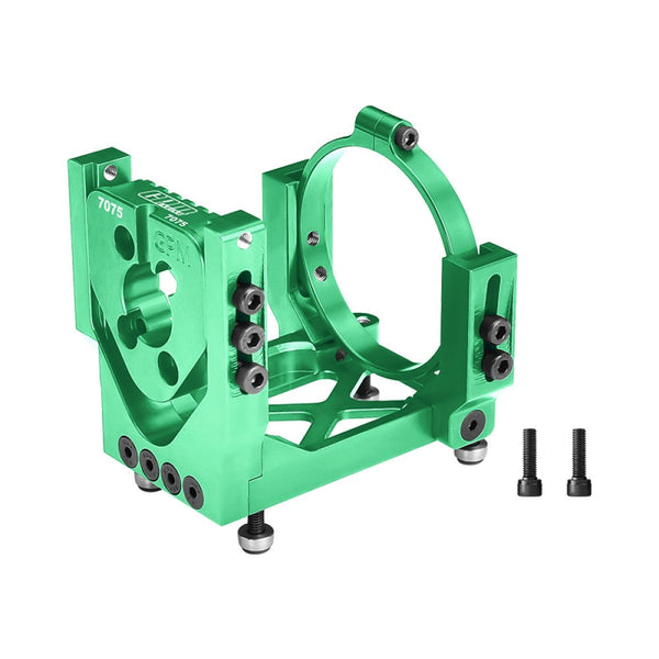 Aluminum 7075-T6 Alloy Oversized Motor Base For Traxxas 1:6 Funco Pro Scale Sand Car 8S / XRT 8S / XRT Ultimate 8S Race Truck Upgrades - Green