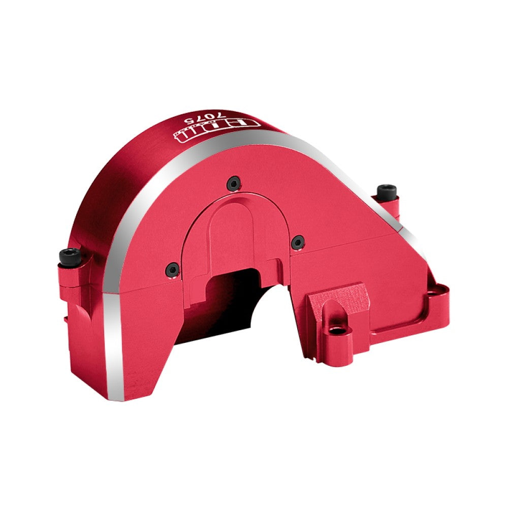 Aluminum 7075-T6 Alloy Oversized Transmission Gear Covers For Traxxas 1/6 Funco Pro Scale 2WD Sand Car 8S-109076-4 Upgrades - Red