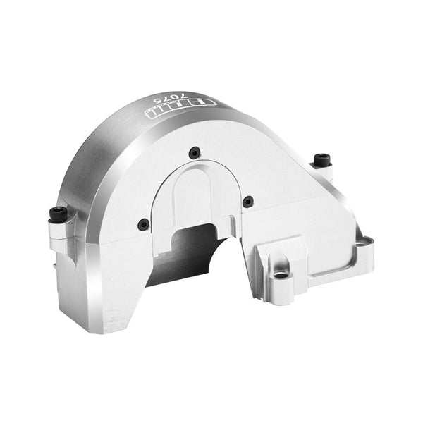 Aluminum 7075-T6 Alloy Oversized Transmission Gear Covers For Traxxas 1/6 Funco Pro Scale 2WD Sand Car 8S-109076-4 Upgrades - Silver