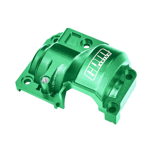 Aluminum 7075-T6 Alloy Transmission Gear Covers For Traxxas 1/6 Funco Pro Scale 2WD Sand Car 8S-109076-4 Upgrades - Green