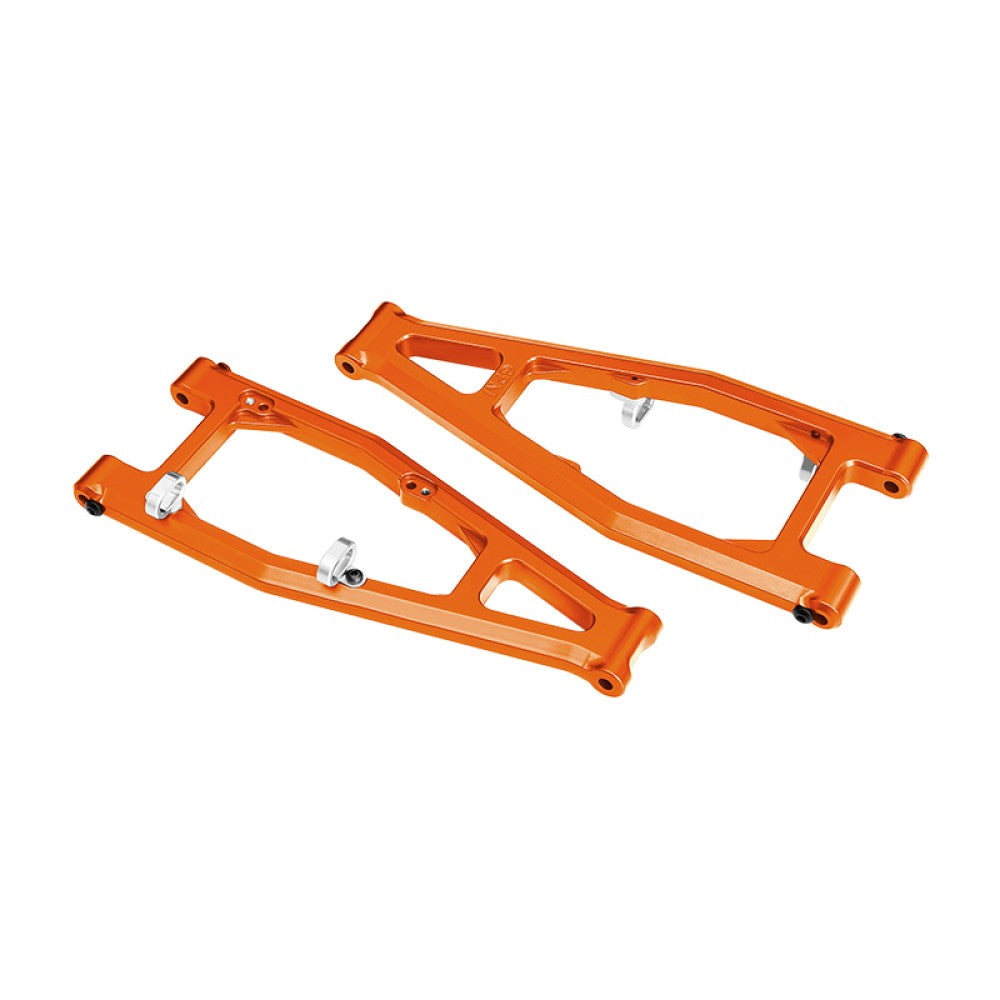 Aluminum 7075-T6 Alloy Front Upper Suspension Arms For Traxxas 1/6 Funco Pro Scale 2WD Sand Car 8S-109076-4 Upgrades - Orange