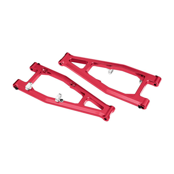 Aluminum 7075-T6 Alloy Front Upper Suspension Arms For Traxxas 1/6 Funco Pro Scale 2WD Sand Car 8S-109076-4 Upgrades - Red