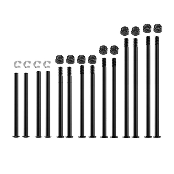 4140 Carbon Steel Completed Front And Rear Suspension Pins For Traxxas 1/7 X-Series Funco Pro Scale 2WD Sand Car 8S-109076-4 Upgrades