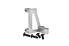 Aluminum Center Gear Box Diff Lock Servo Mount For 1:10 Traxxas TRX 4 Trail Defender Crawler / TRX 6 Mercedes-Benz G63 Upgrade Parts - Silver