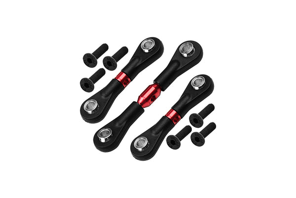 Tamiya TT-02 Aluminum Steering Tie Rod - 1 Set Red