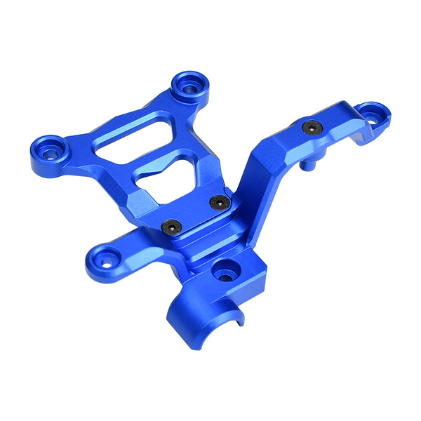 Traxxas X-Maxx 4X4 Aluminum Steering Bellcrank Support - 1 Set Blue