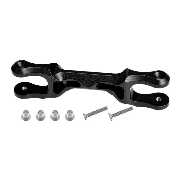 Traxxas X-Maxx 4X4 Aluminum Steering Bellcrank Support - 1Pc Black