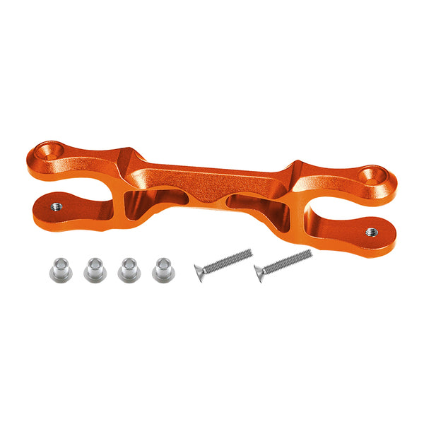 Traxxas X-Maxx 4X4 Aluminum Steering Bellcrank Support - 1Pc Orange