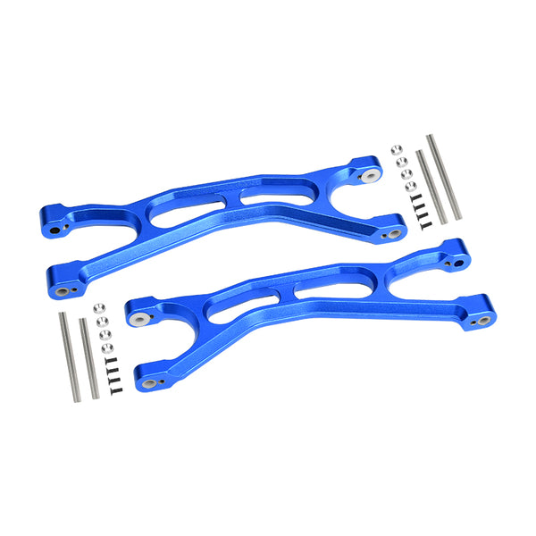 Traxxas X-Maxx 4X4 Aluminum Front / Rear Upper Arms - 1Pr Blue