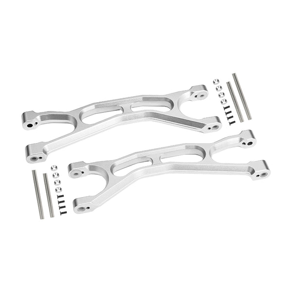 Traxxas X-Maxx 4X4 Aluminum Front / Rear Upper Arms - 1Pr Silver