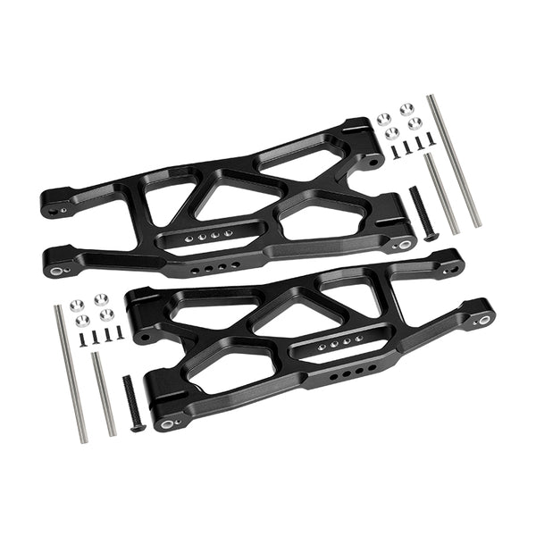 Aluminium Front Or Rear Lower Arms for 1:5 Traxxas X Maxx 6S / X Maxx 8S / 1:6 Sand Car 8S Upgrades - 1Pr Black