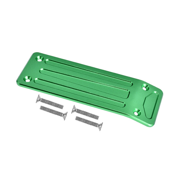 Traxxas X-Maxx 4X4 Aluminum Rear Skid Plate - 1Pc Set Green