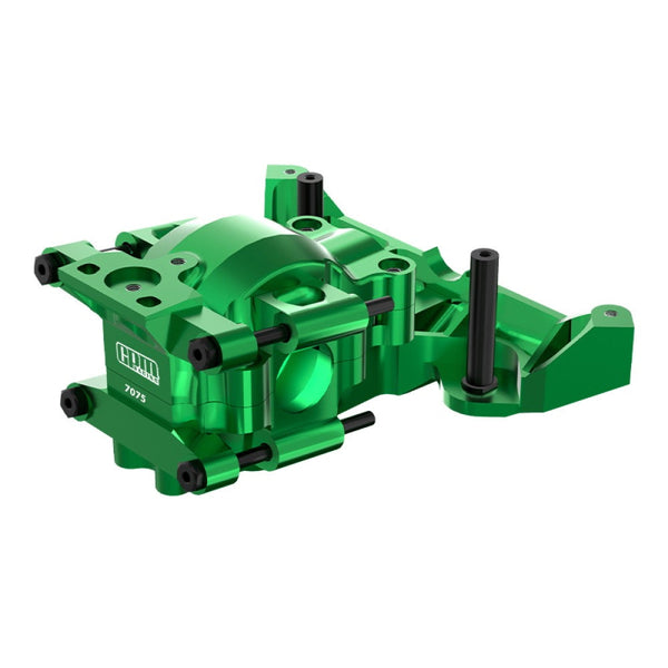 Aluminum 7075 Alloy Front Upper And Lower Bulkhead For Traxxas 1/16 Mini Maxx 4WD RTR Brushless Monster Truck 107154-1 Upgrades - Green