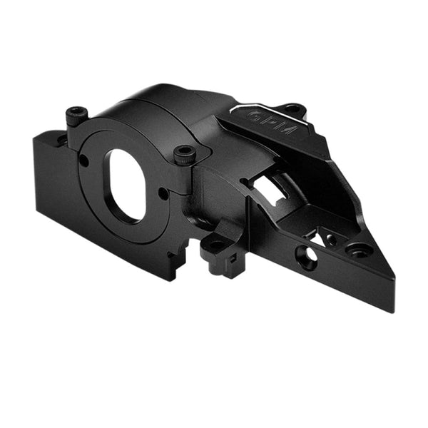 Aluminum 7075 Alloy Adjustable Gear Rotation Quick Release Motor Base For Traxxas 1/16 Mini Maxx 4WD RTR Brushless Monster Truck 107154-1 Upgrades - Black