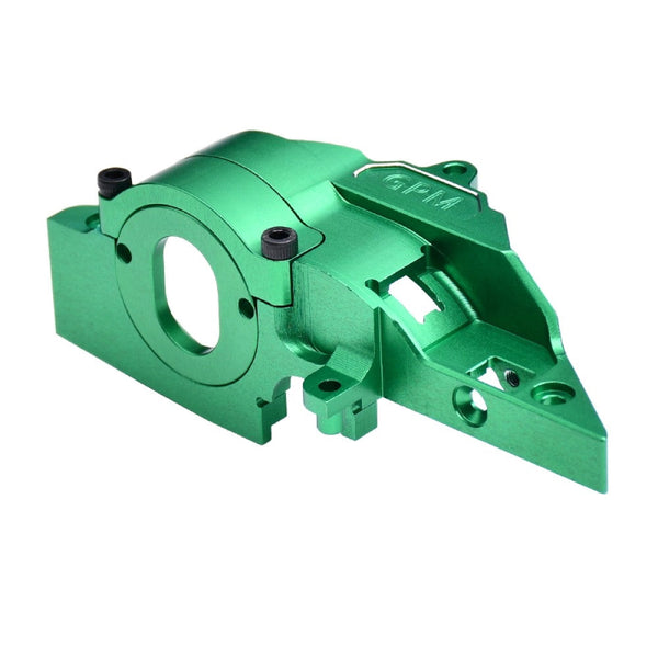 Aluminum 7075 Alloy Adjustable Gear Rotation Quick Release Motor Base For Traxxas 1/16 Mini Maxx 4WD RTR Brushless Monster Truck 107154-1 Upgrades - Green